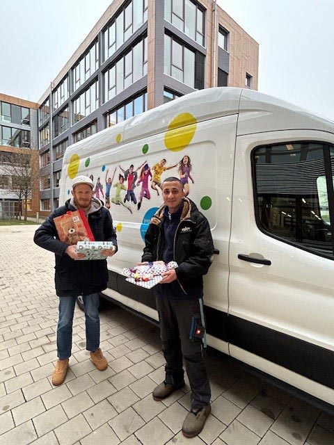 Die Geschenke werden bald übergeben