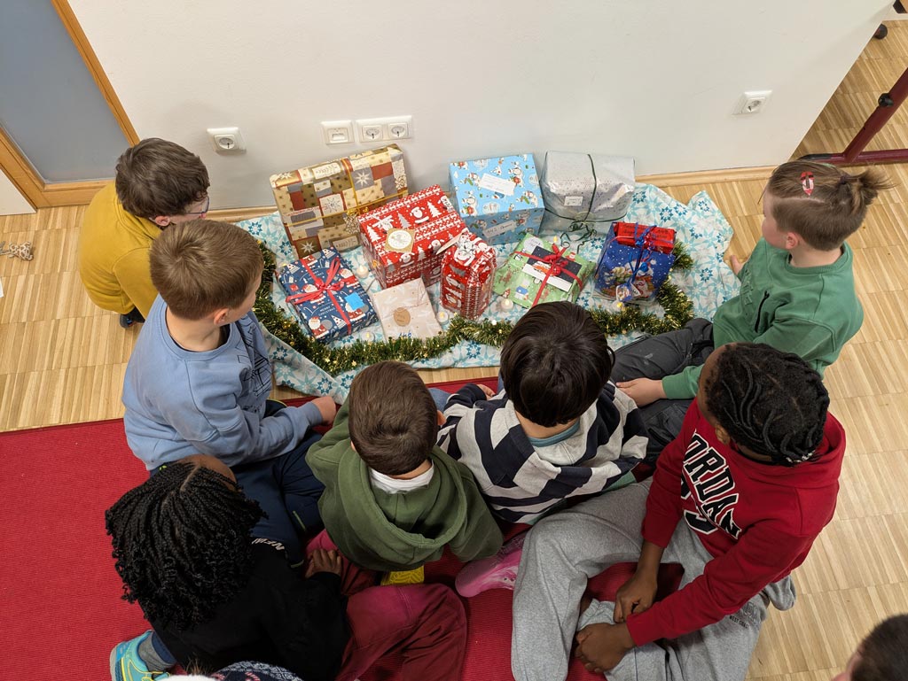 Die Kinder können es kaum erwarten